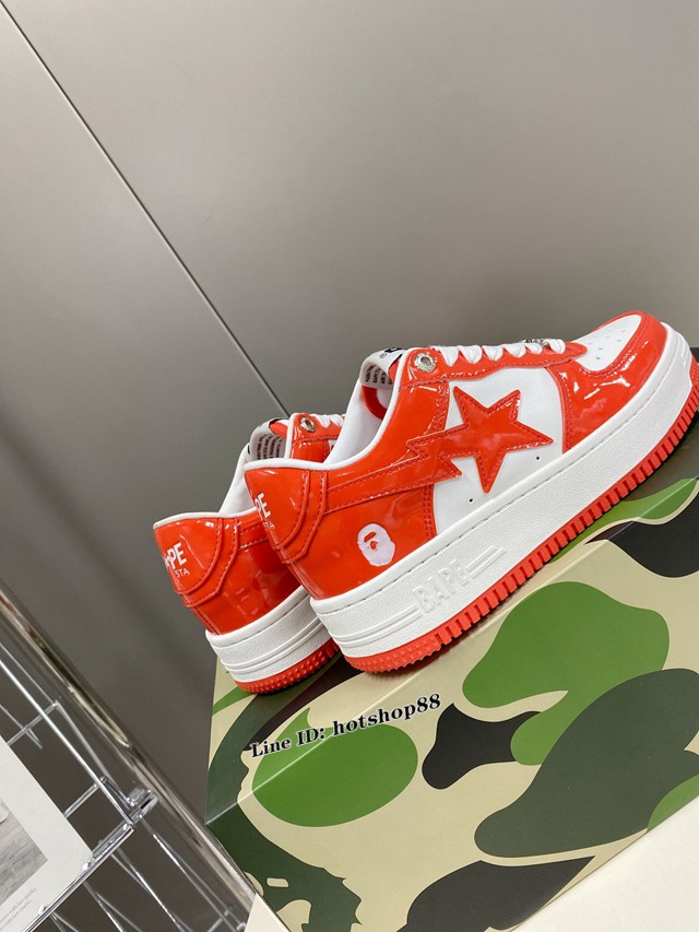 BAPE STA專櫃2022春夏全新明星同款滑板鞋情侶款運動板鞋 dx1791